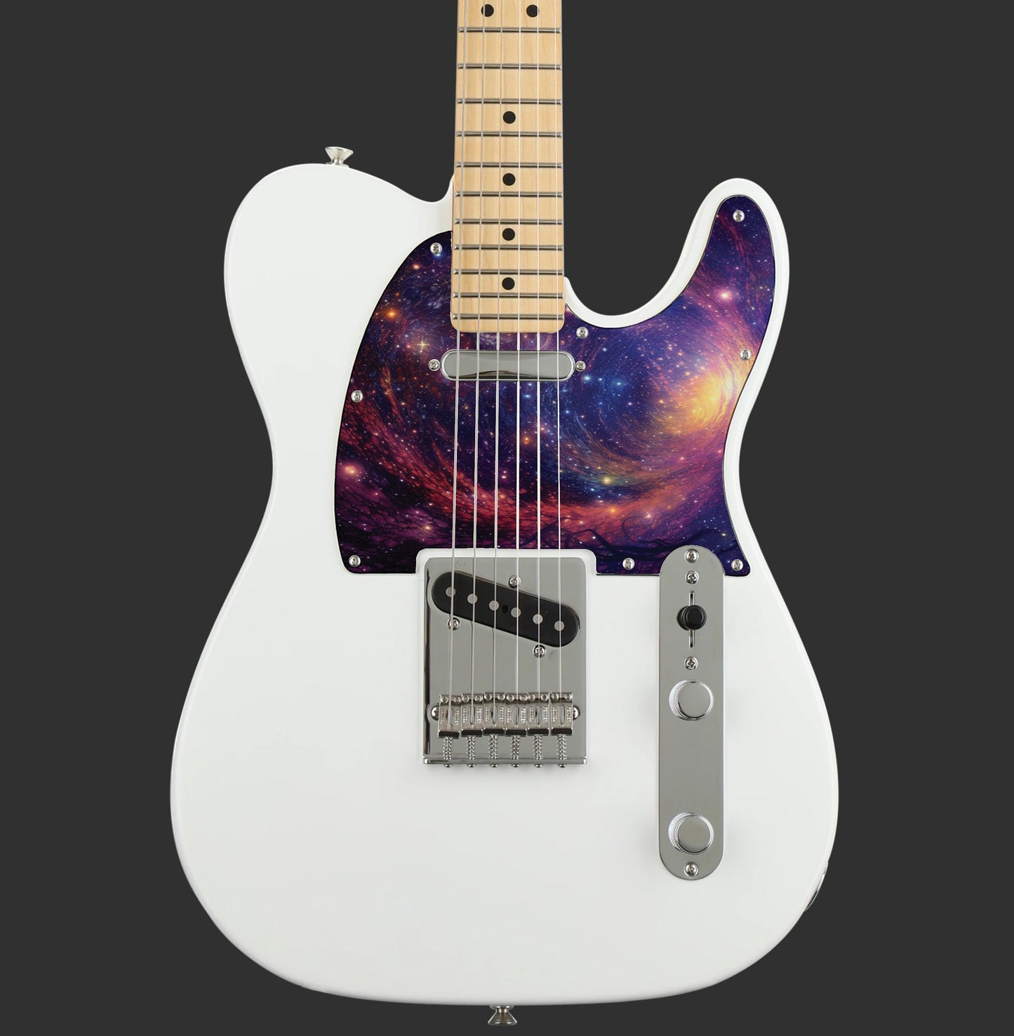 Fender Telecaster Gitár koptató - Egyedi Telecaster pickguard - Starry Galaxy