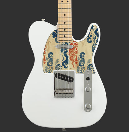 Fender Telecaster Gitárkoptató - Egyedi Telecaster pickguard - Japanese Waves