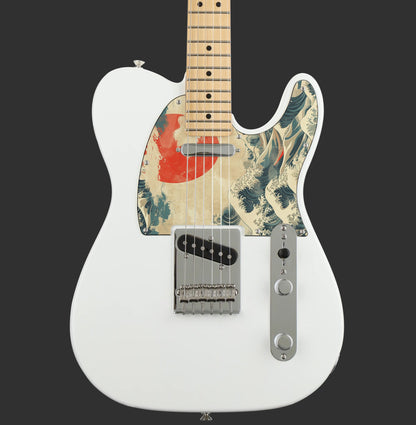 Fender Telecaster Gitárkoptató - Egyedi Telecaster pickguard - Japanese Waves
