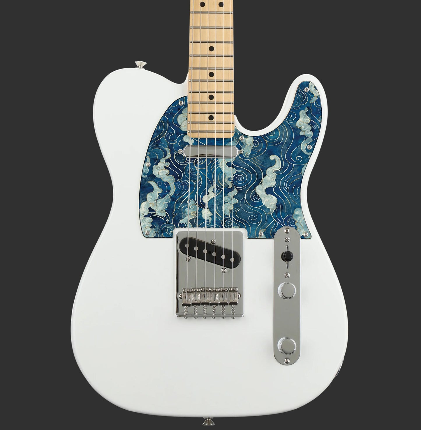 Fender Telecaster Gitárkoptató - Egyedi Telecaster pickguard - Japanese Waves