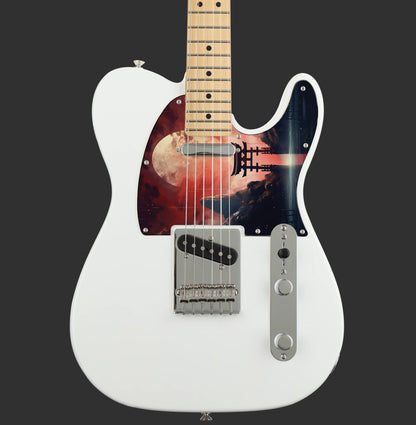 Fender Telecaster Gitárkoptató - Egyedi Telecaster pickguard - Japanese Art Hokusai