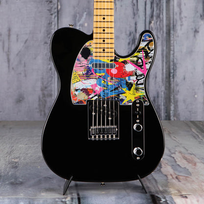 Fender Telecaster Gitárkoptató - Egyedi Telecaster pickguard - Graffiti Backdrop