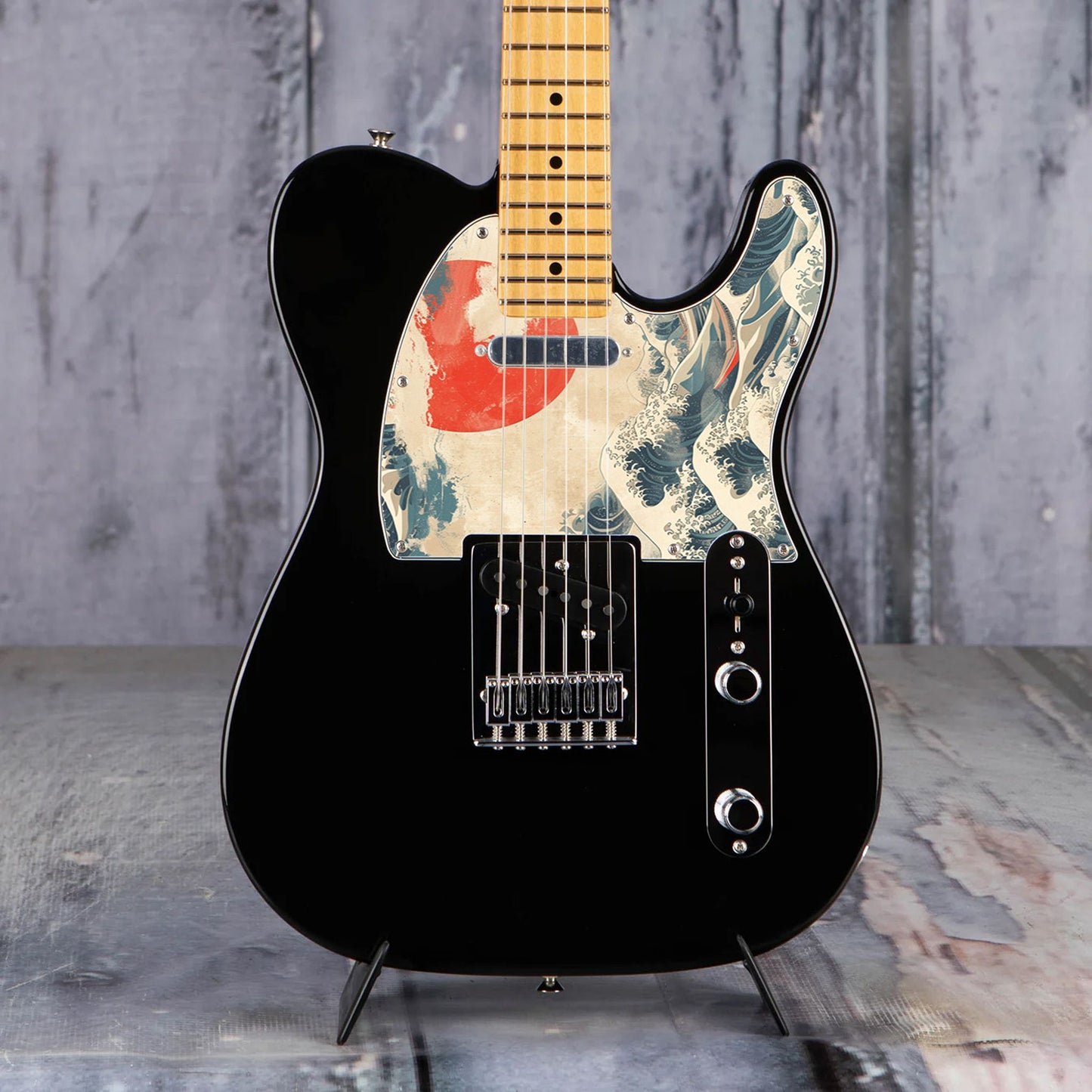 Fender Telecaster Gitárkoptató - Egyedi Telecaster pickguard - Japanese Waves