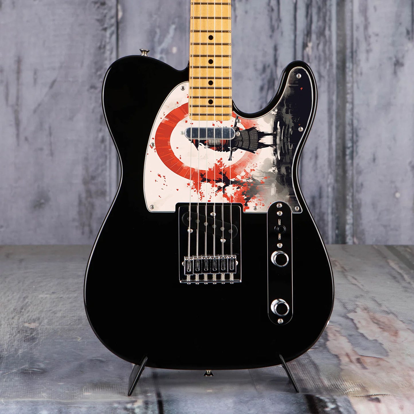 Fender Telecaster Gitárkoptató - Egyedi Telecaster pickguard - Japanese Art Hokusai