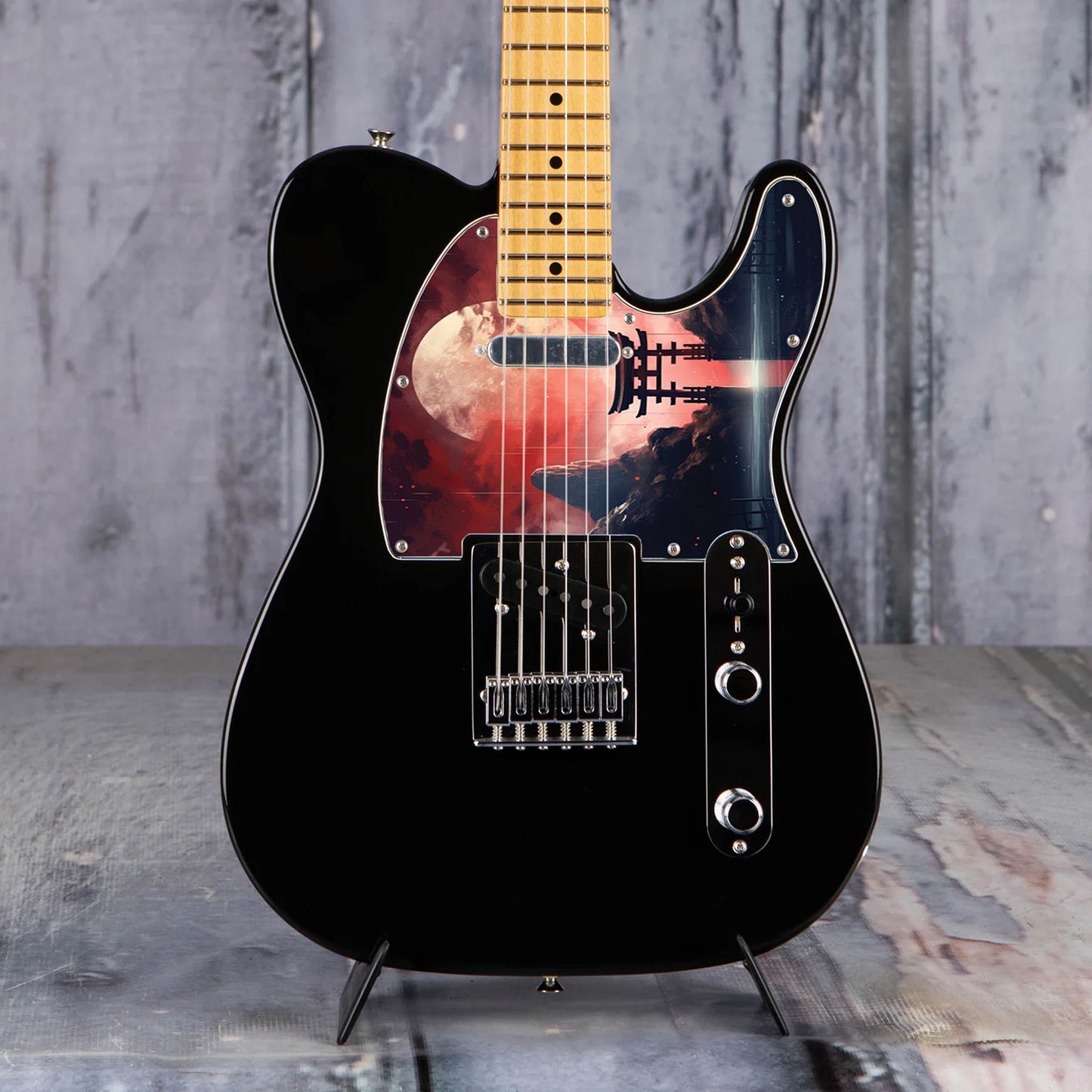 Fender Telecaster Gitárkoptató - Egyedi Telecaster pickguard - Japanese Art Hokusai