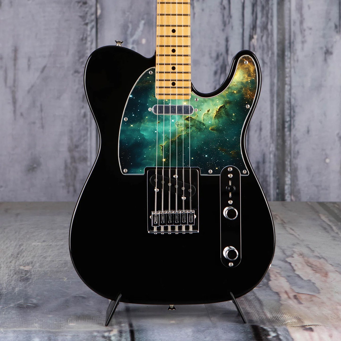 Fender Telecaster Gitár koptató - Egyedi Telecaster pickguard - Wondrous Galaxy Space
