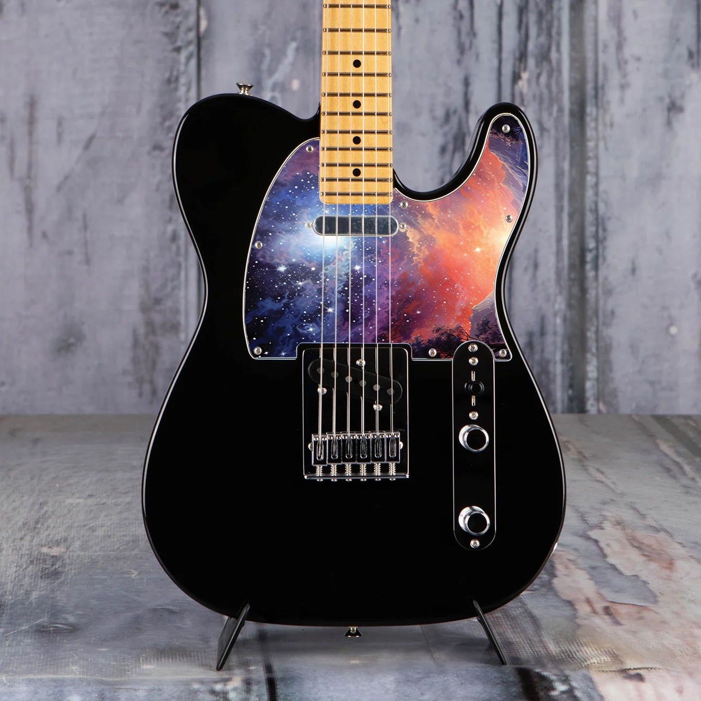 Fender Telecaster Gitár koptató - Egyedi Telecaster pickguard - Starry Galaxy
