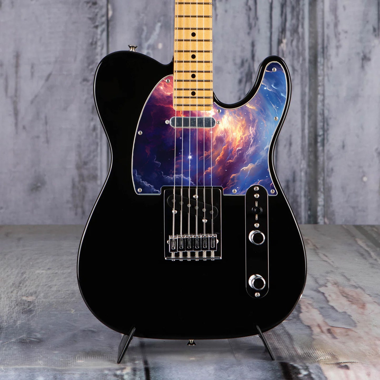 Fender Telecaster Gitár koptató - Egyedi Telecaster pickguard - Starry Galaxy