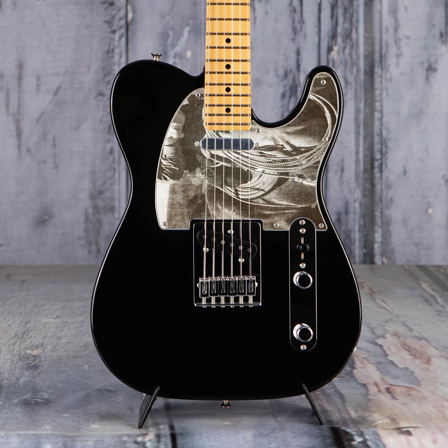 Fender Telecaster Gitár koptató - Egyedi Telecaster pickguard - Textures of Texas