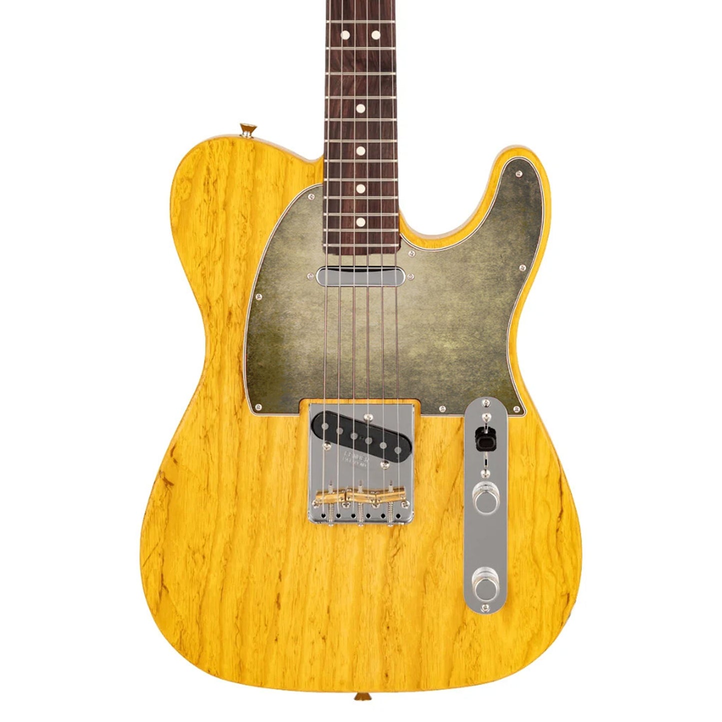 Fender Telecaster Gitárkoptató - Egyedi Telecaster pickguard - Military Camo