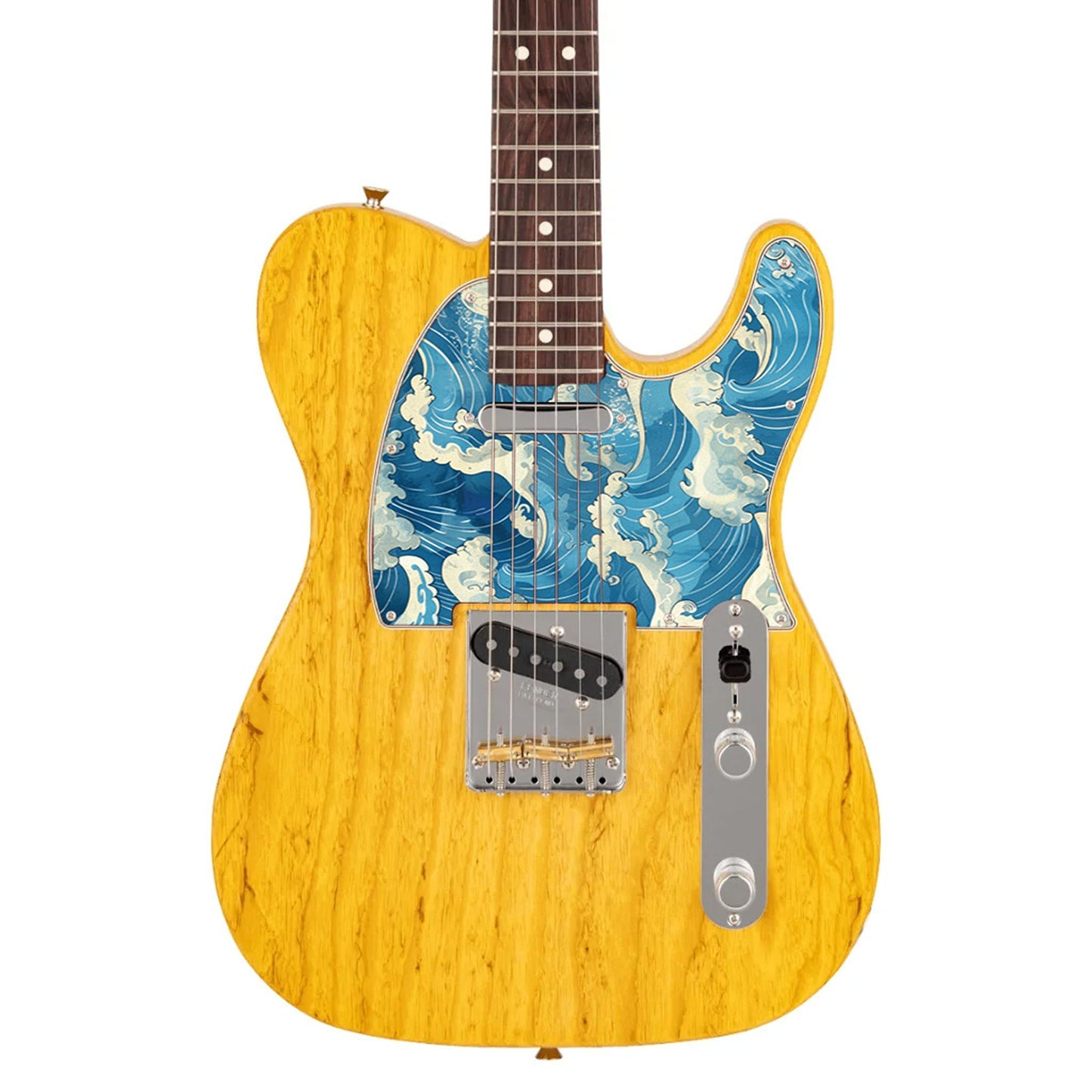 Fender Telecaster Gitárkoptató - Egyedi Telecaster pickguard - Japanese Waves