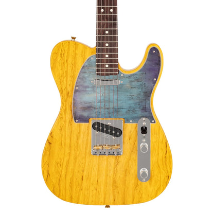 Fender Telecaster Gitár koptató - Egyedi Telecaster pickguard - Rustic Peacock Textures