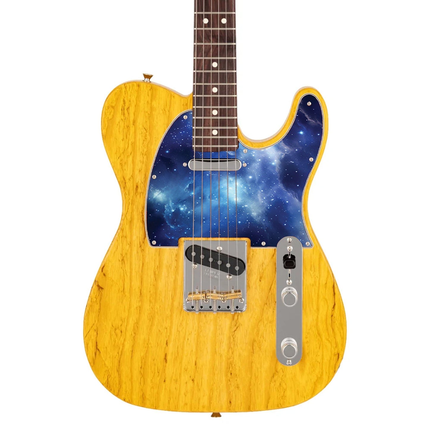 Fender Telecaster Gitár koptató - Egyedi Telecaster pickguard - Starry Galaxy