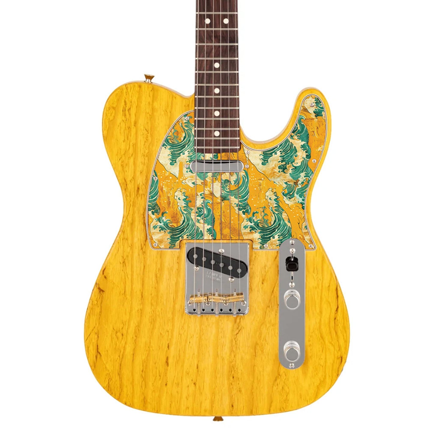 Fender Telecaster Gitárkoptató - Egyedi Telecaster pickguard - Japanese Waves