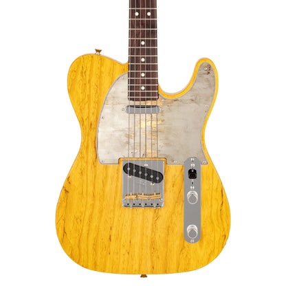 Fender Telecaster Gitárkoptató - Egyedi Telecaster pickguard - Ivory and Gold Texture