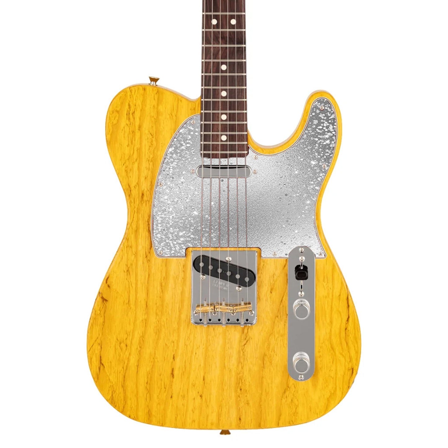 Fender Telecaster Gitár koptató - Egyedi Telecaster pickguard - Silver Foil and Glitter